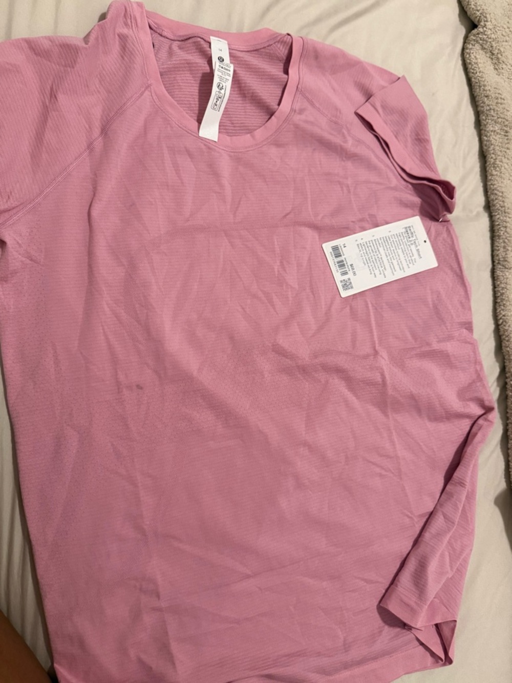 lululemon athletica Pink Muscle Tee